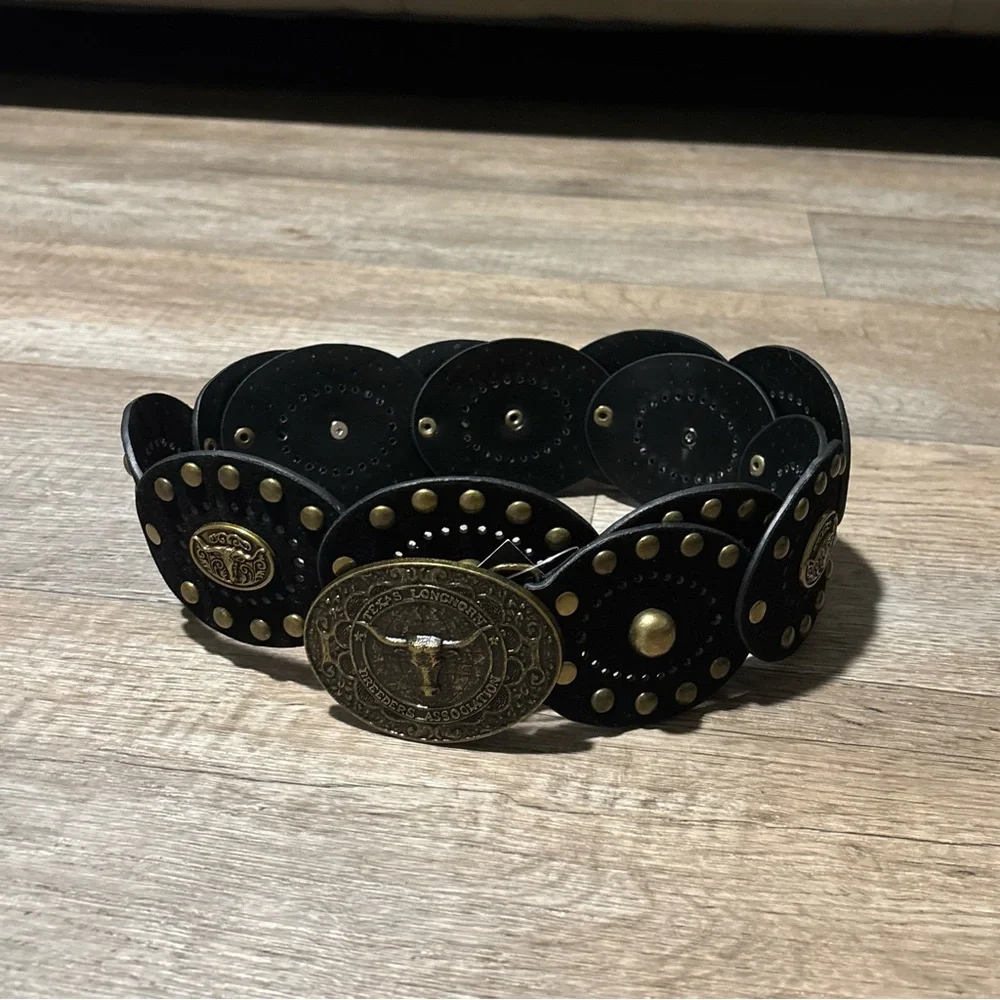 SHEIN Black and Gold Belt with Elegant Design